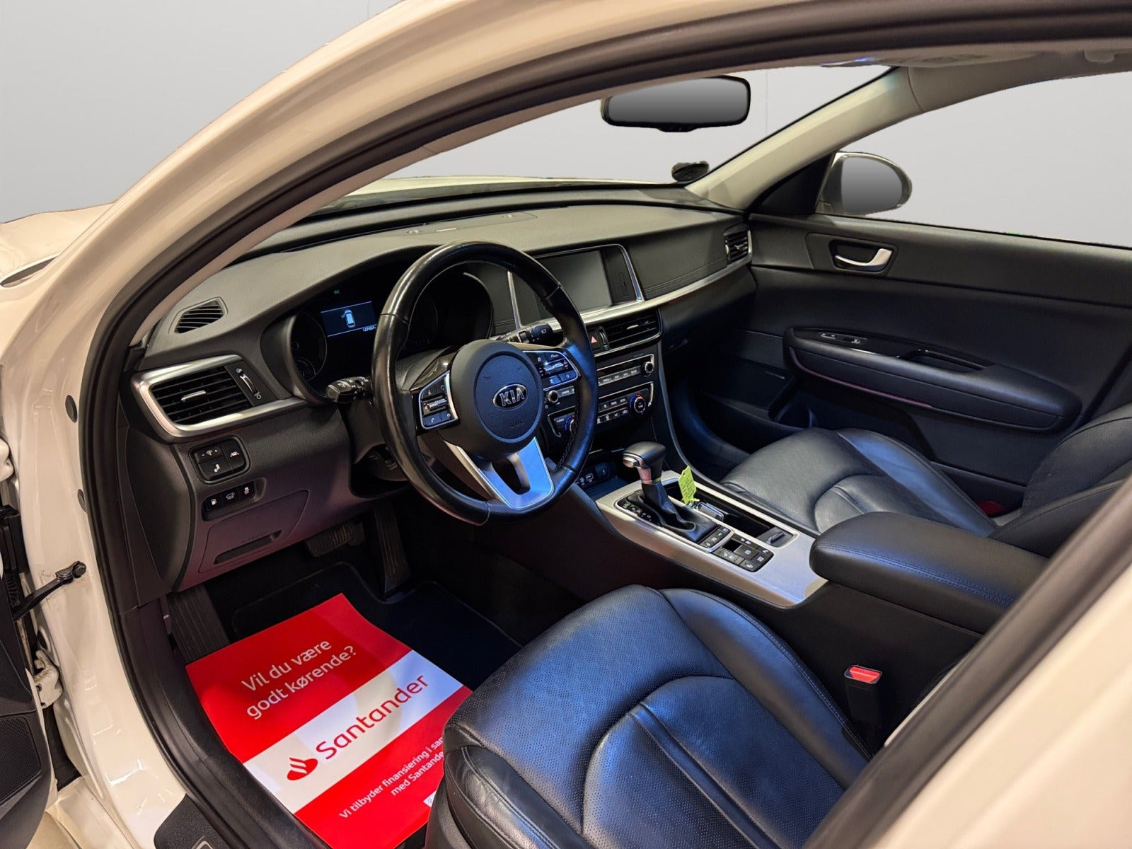Hvid Kia Optima fra 2019