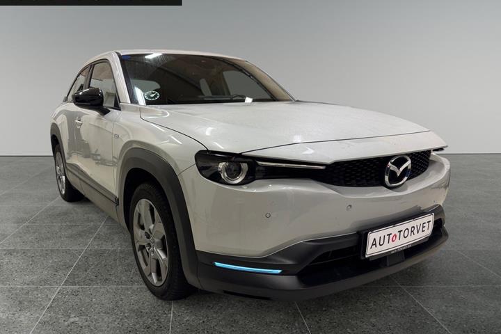 Hvid Mazda MX-30 fra 2022