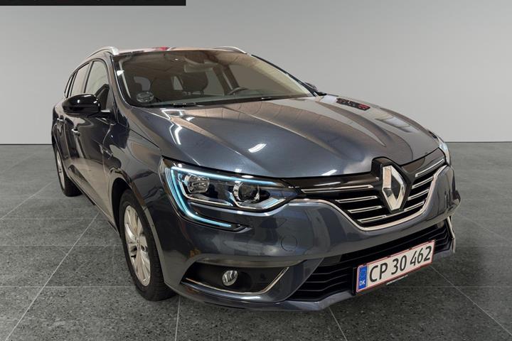 Grå Renault Megane IV fra 2019