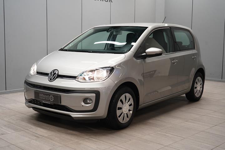 Sølv VW UP! fra 2019