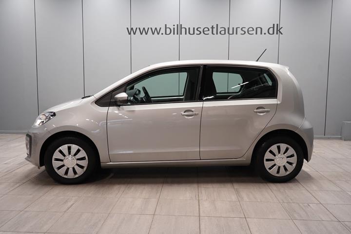 Sølv VW UP! fra 2019