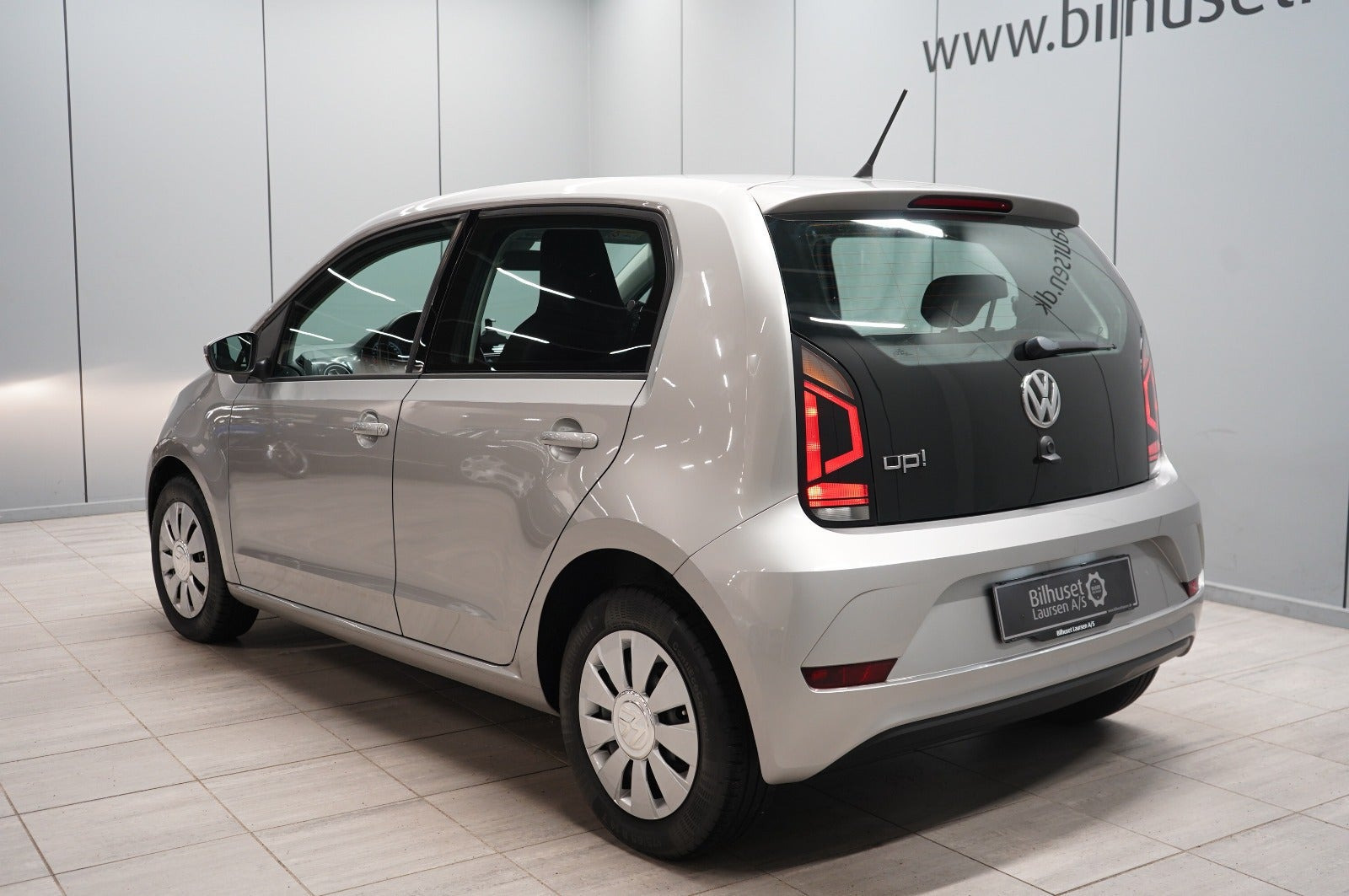 Sølv VW UP! fra 2019