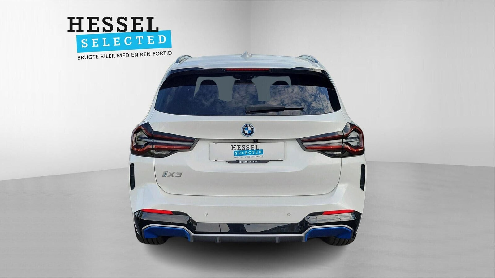 Hvid BMW iX3 fra 2022