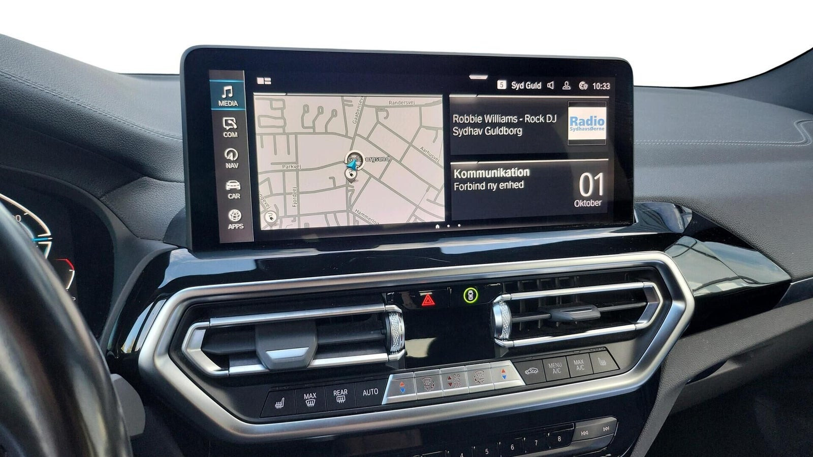 Hvid BMW iX3 fra 2022