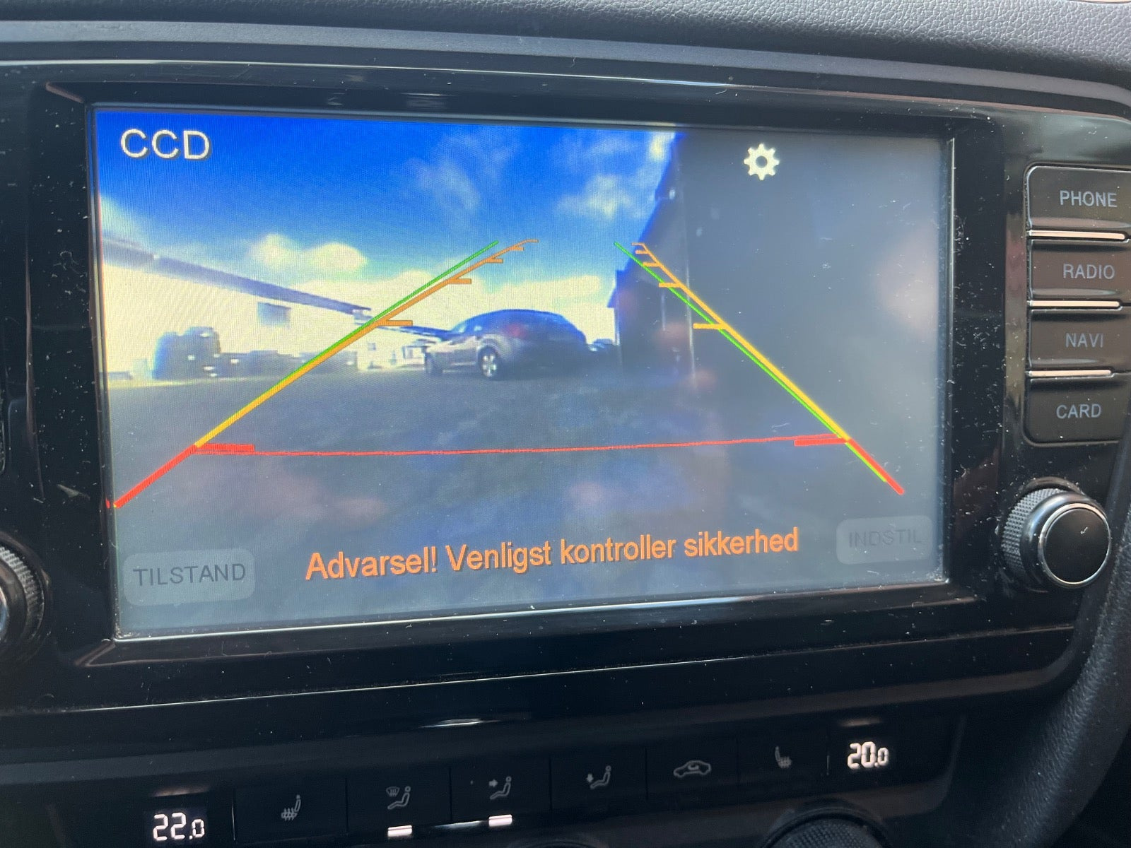 Sort Skoda Octavia fra 2014