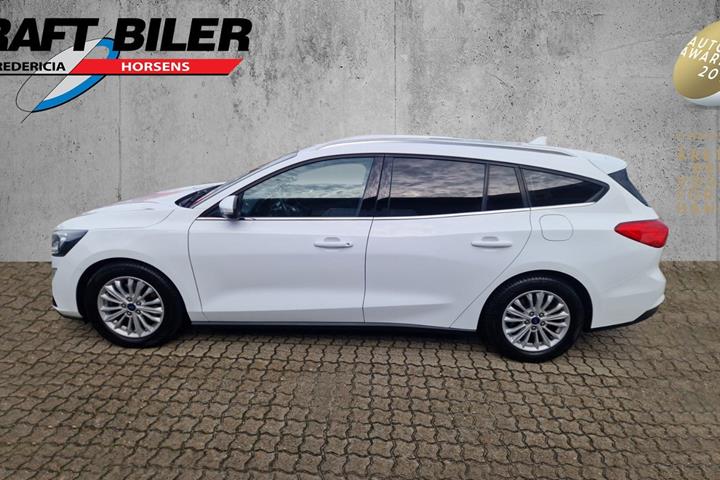 Hvid Ford Focus fra 2020