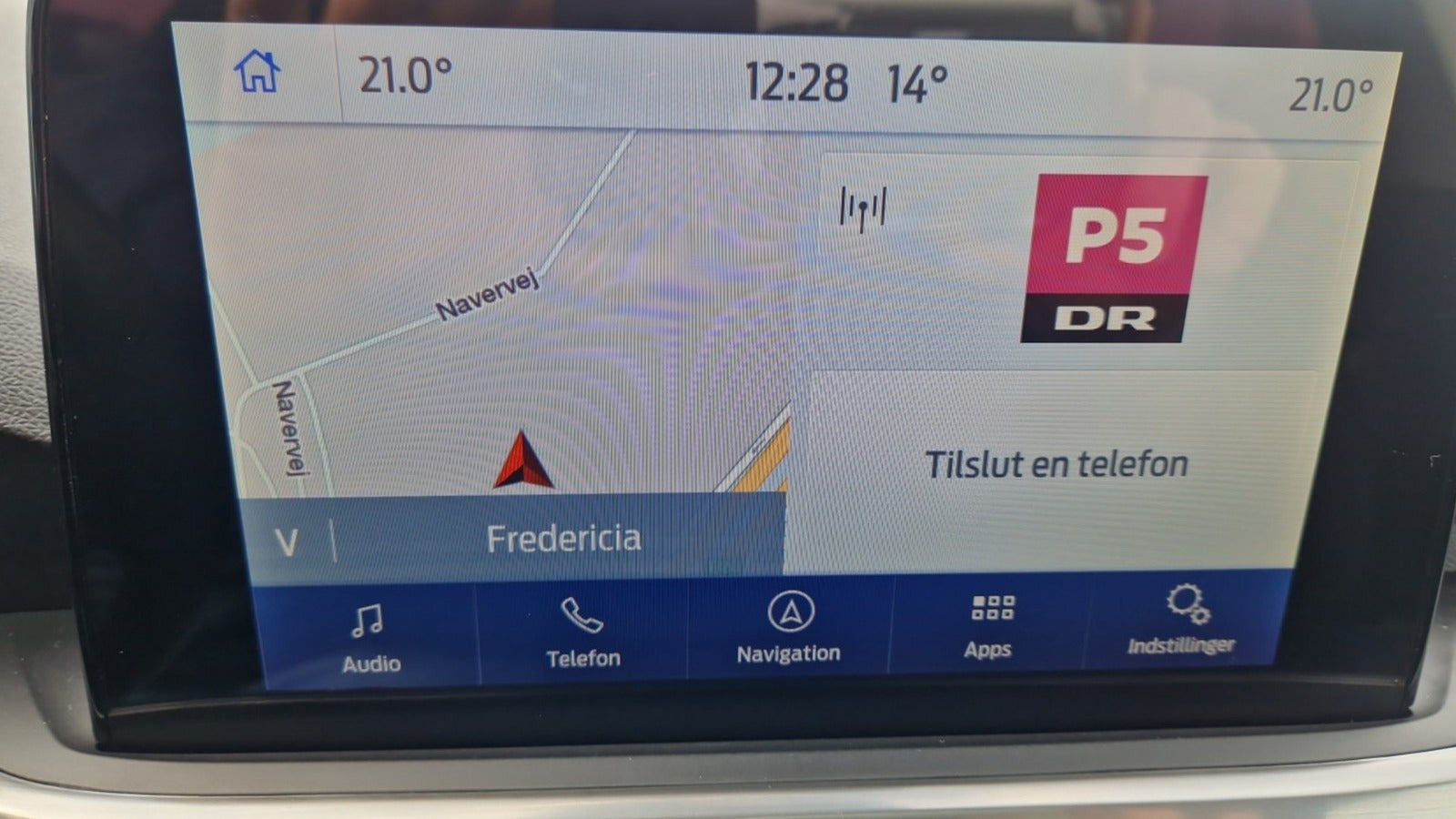 Hvid Ford Focus fra 2020