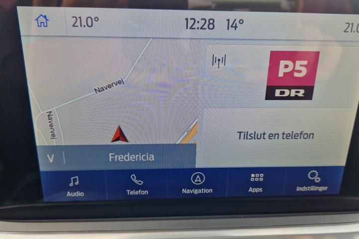 Hvid Ford Focus fra 2020