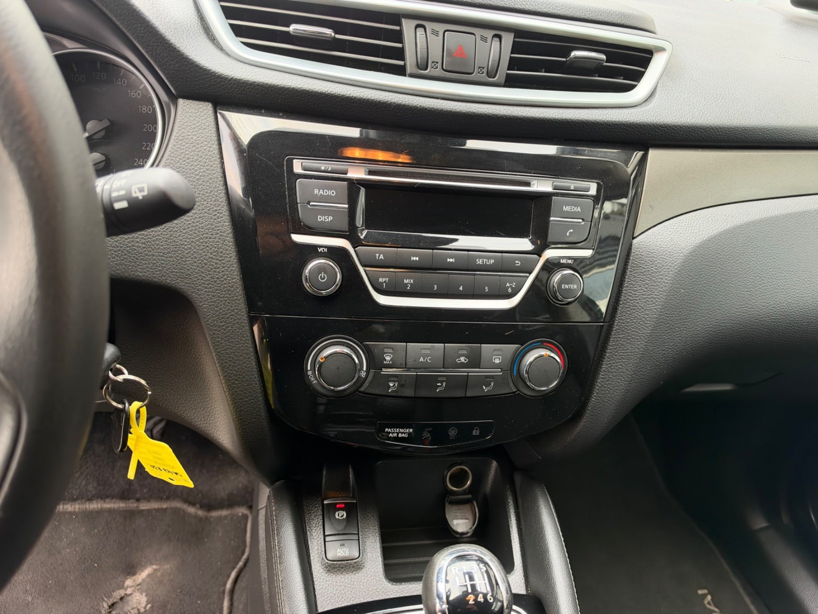 Sort Nissan Qashqai fra 2019