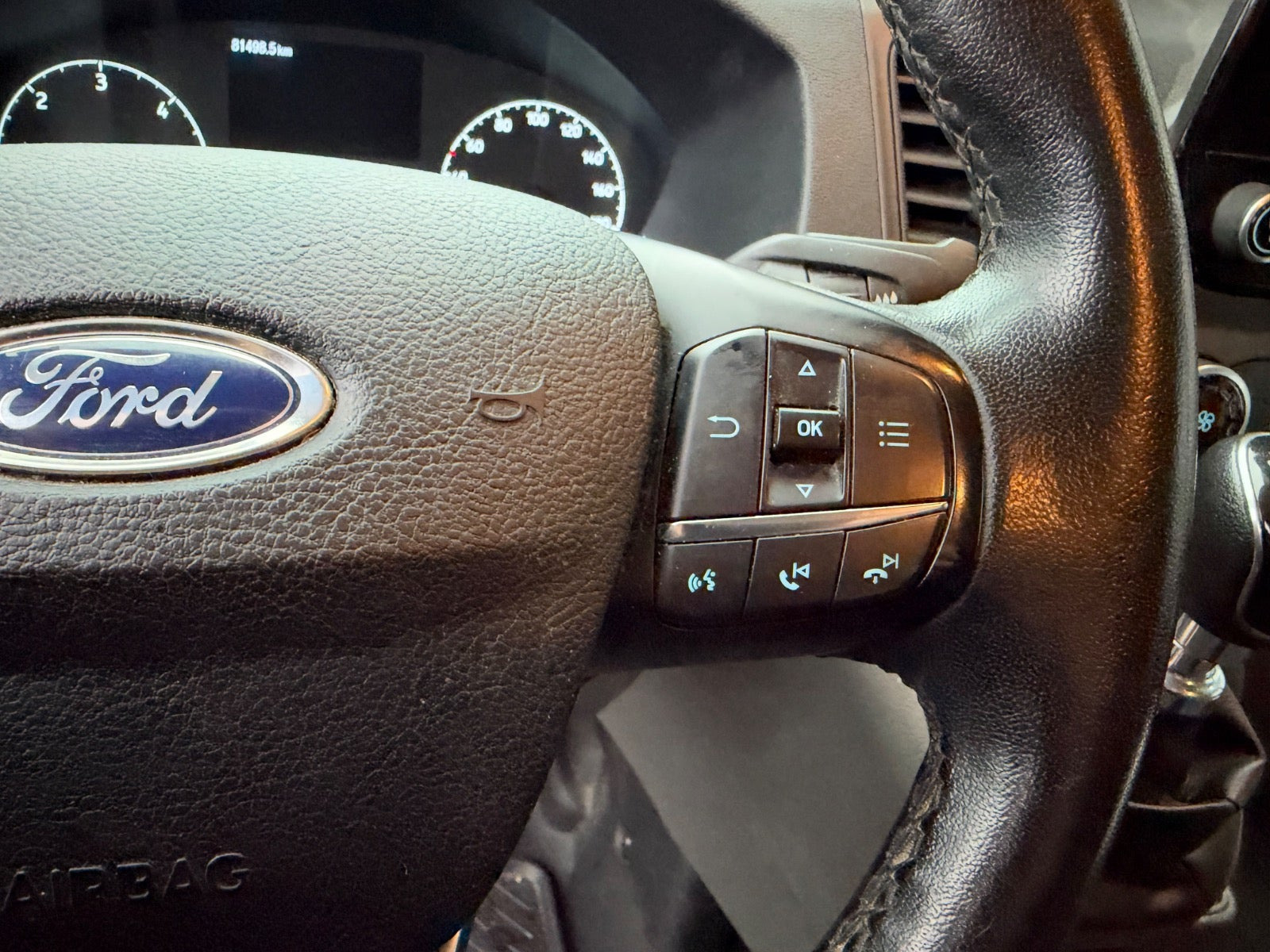 Hvid Ford Transit Custom 300 L2 fra 2022