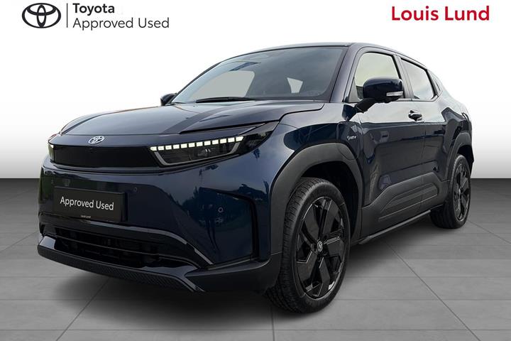 Blå Toyota Urban Cruiser fra 2026