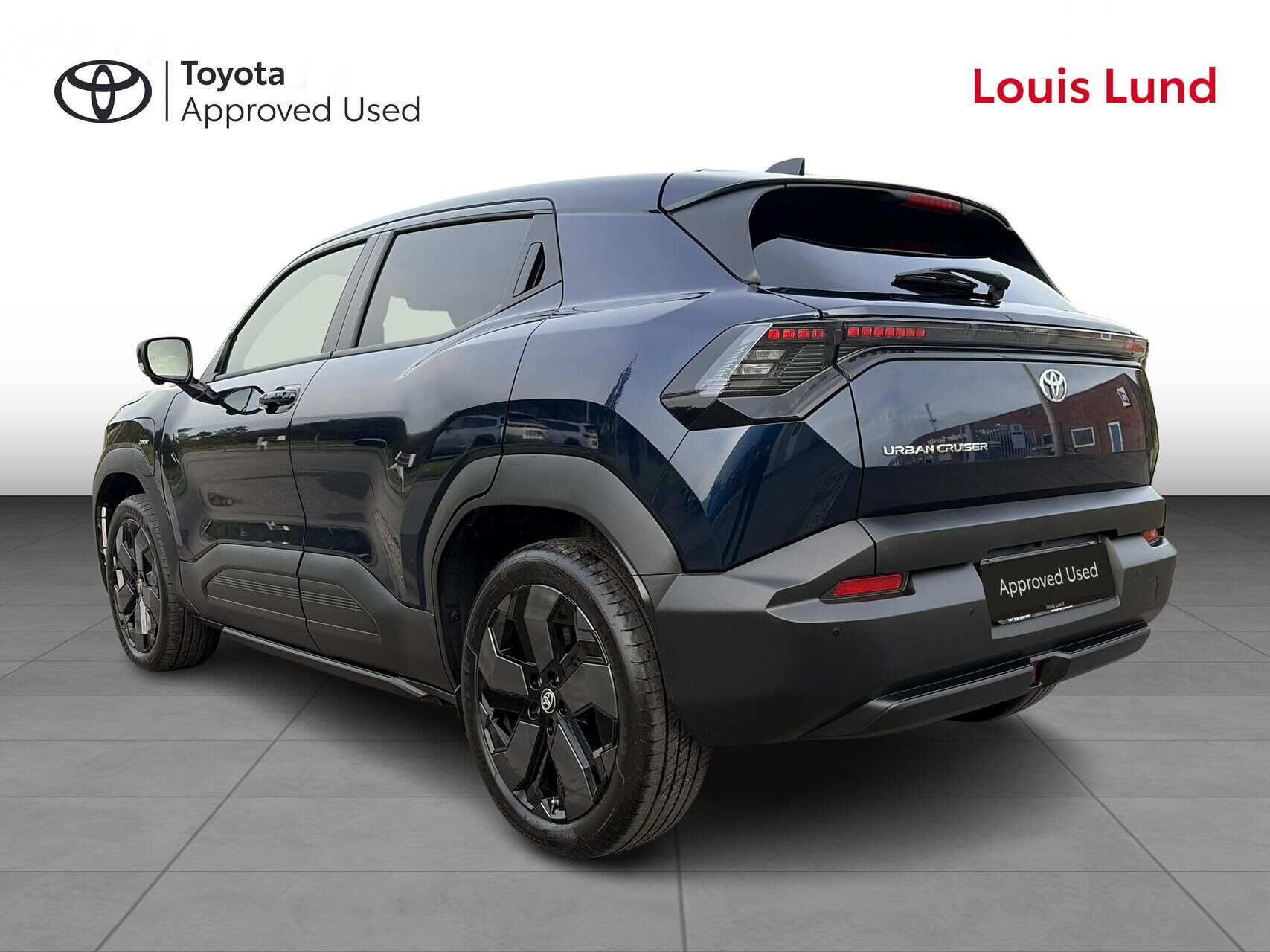 Blå Toyota Urban Cruiser fra 2026