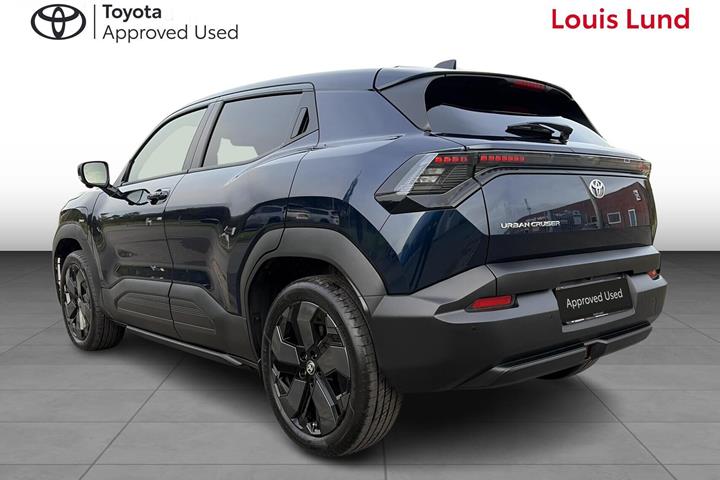 Blå Toyota Urban Cruiser fra 2026