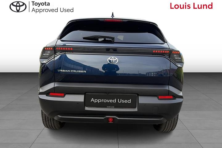 Blå Toyota Urban Cruiser fra 2026