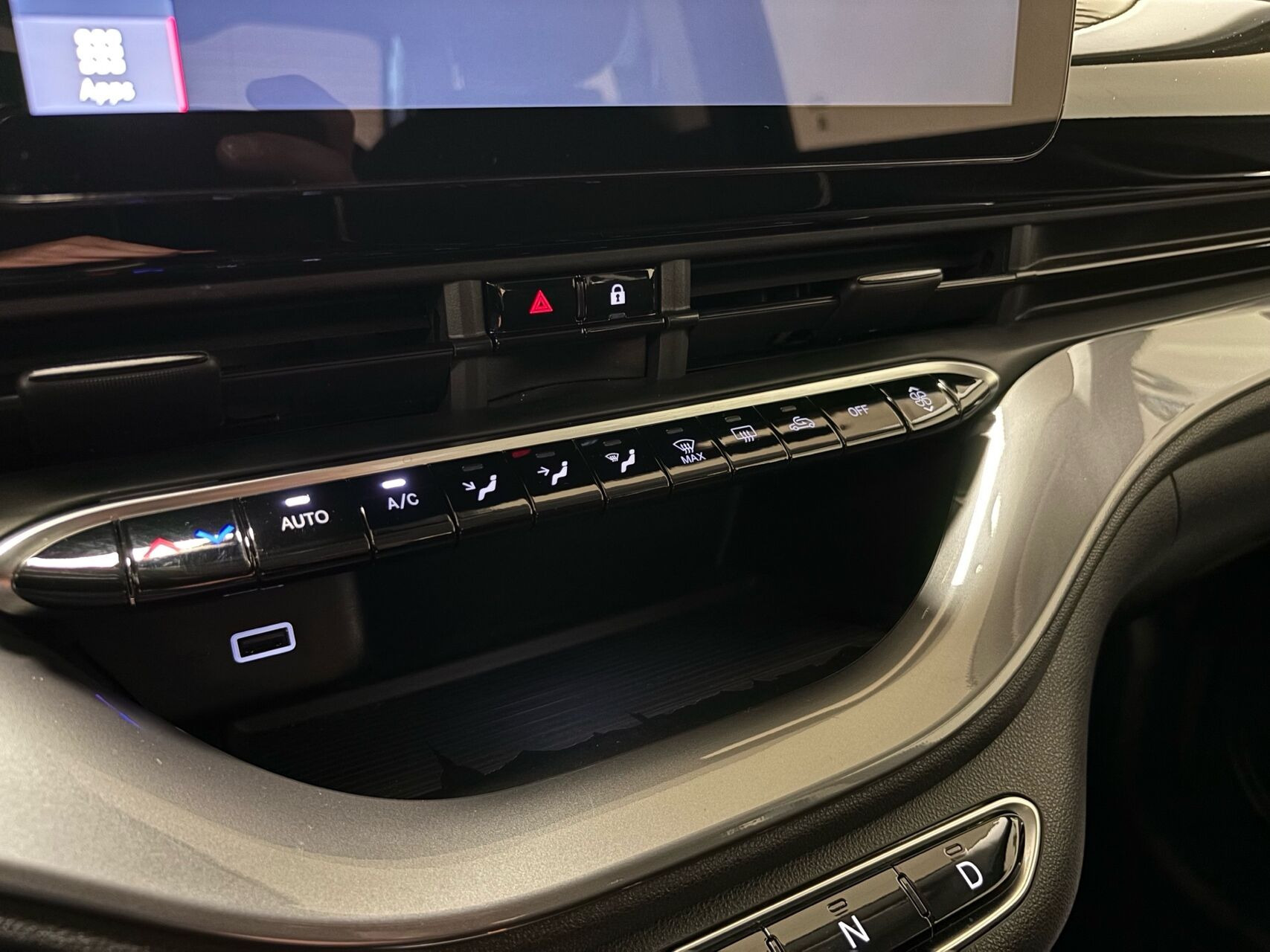 Sort Fiat 500e fra 2023