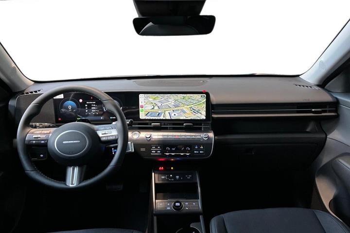 Sølv Hyundai Kona fra 2026