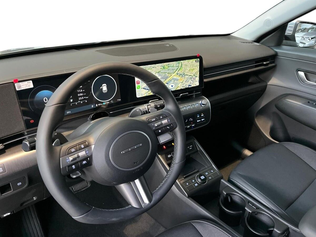 Sølv Hyundai Kona fra 2026