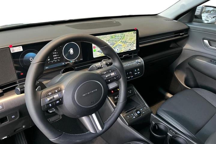 Sølv Hyundai Kona fra 2026