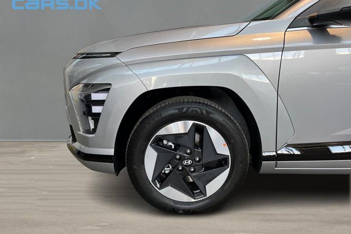 Sølv Hyundai Kona fra 2026