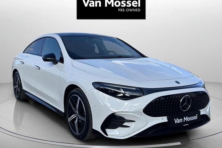 Hvid Mercedes CLA250+ fra 2025