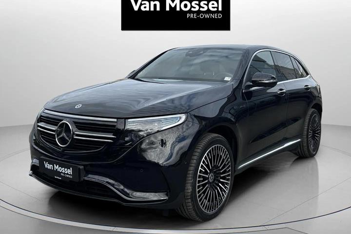 Sort Mercedes EQC400 fra 2023