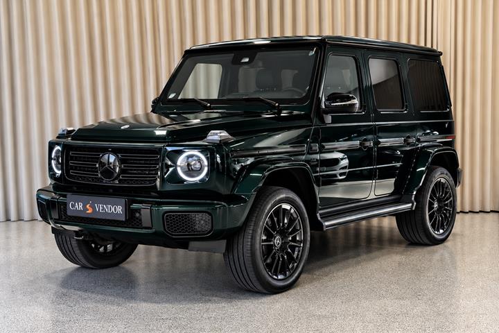 Grøn Mercedes G580 fra 2026