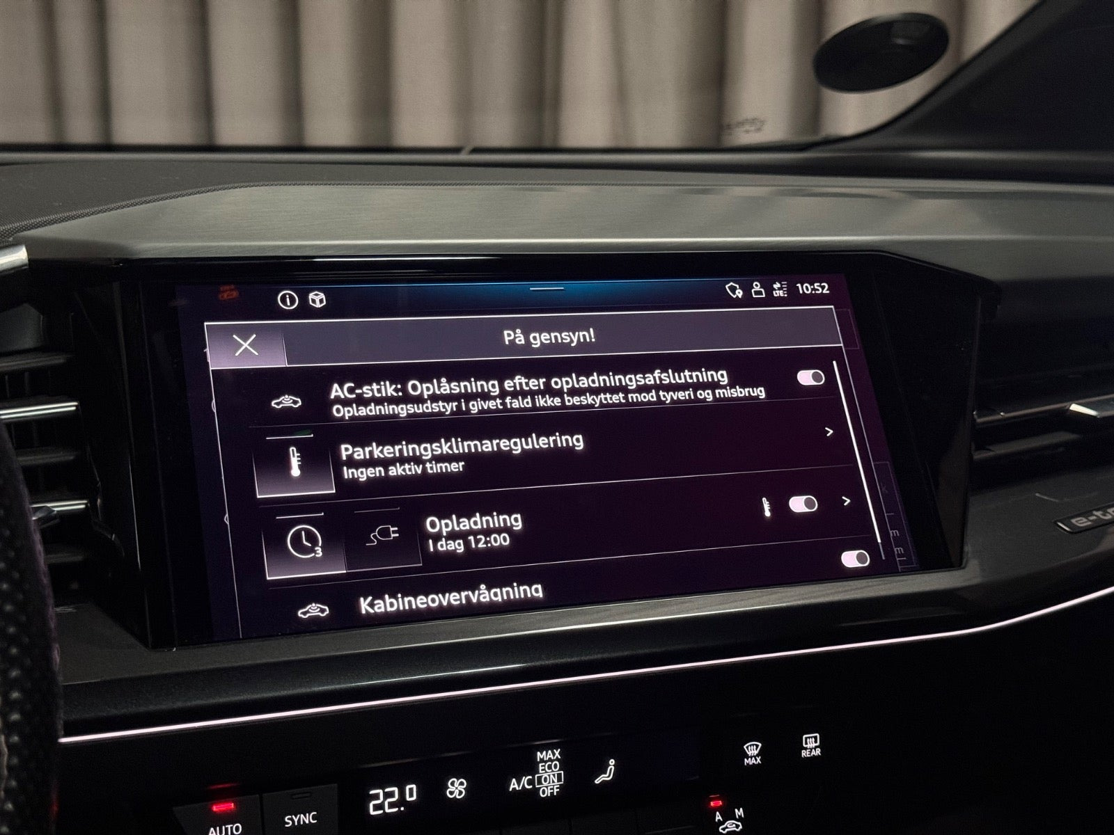 Sort Audi Q4 e-tron fra 2022
