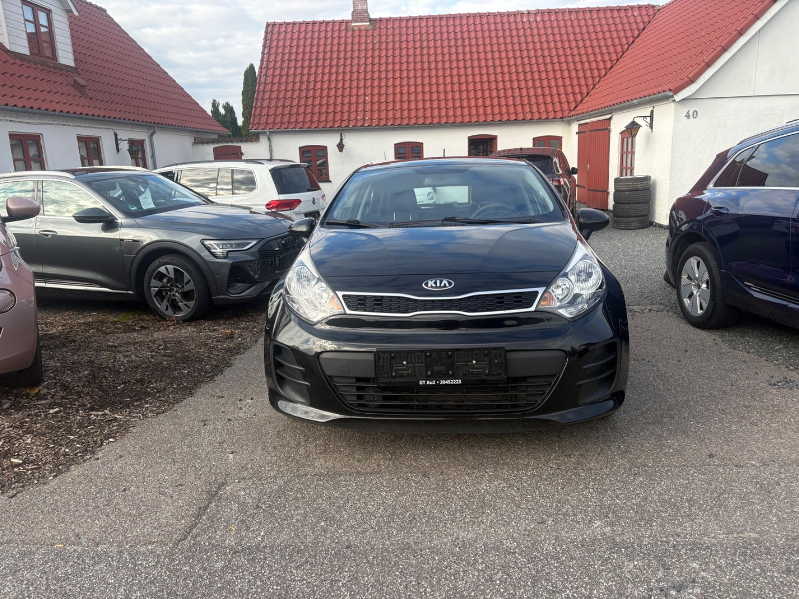 Sort Kia Rio fra 2016