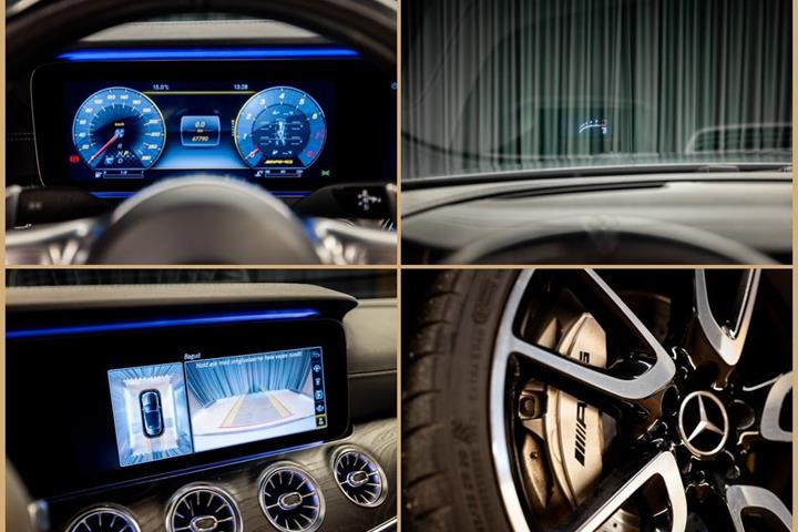 Grå Mercedes E53 fra 2019