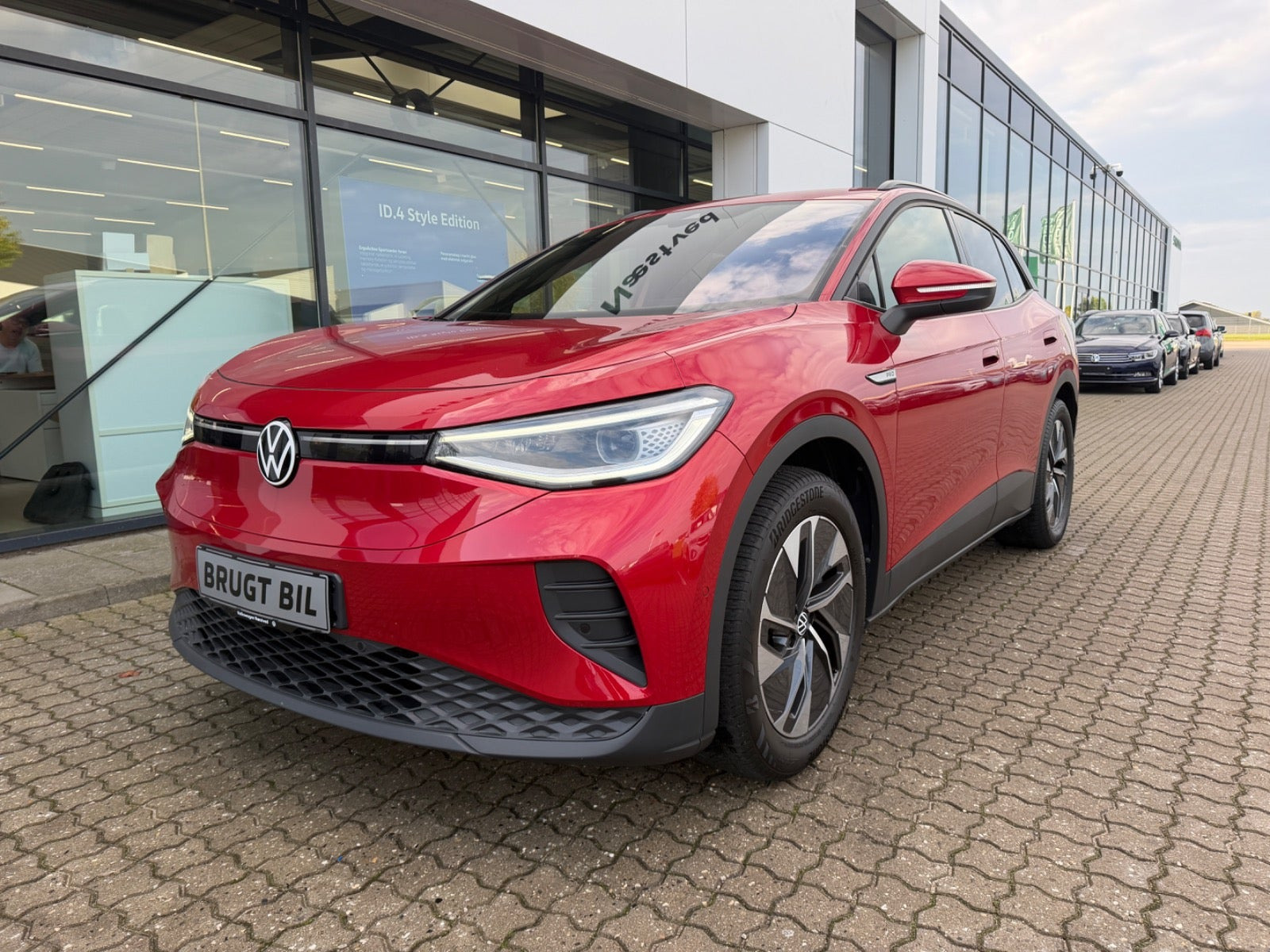 Rød VW ID.4 fra 2023