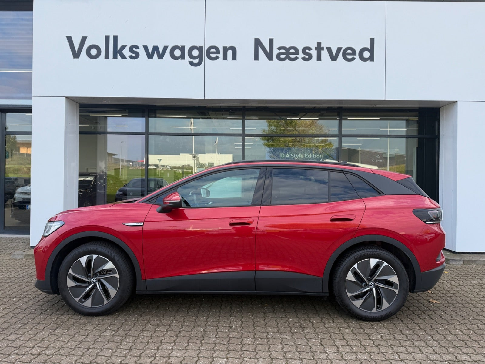 Rød VW ID.4 fra 2023