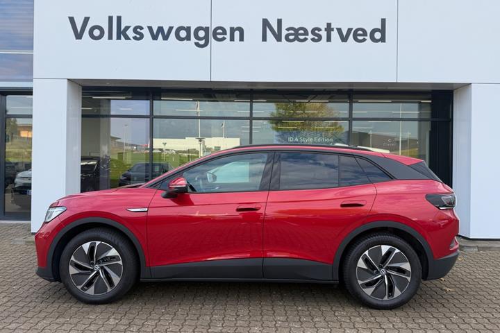Rød VW ID.4 fra 2023