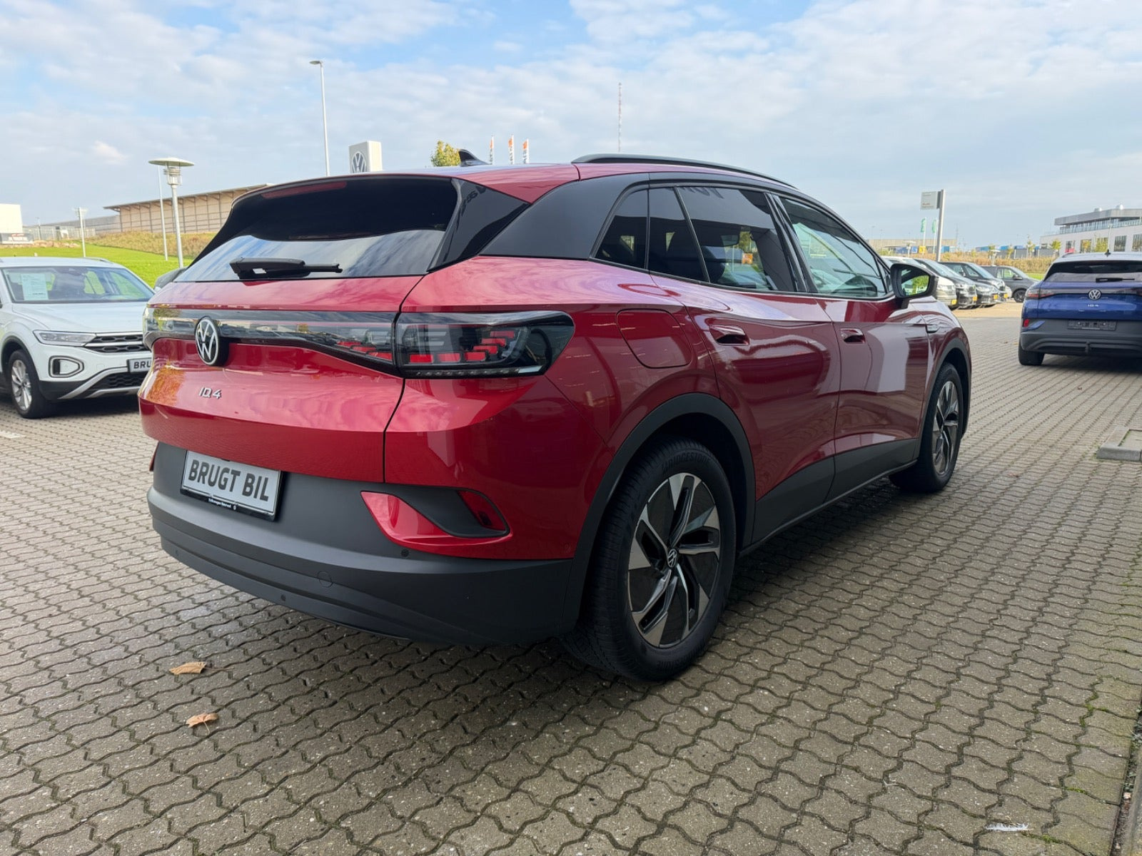 Rød VW ID.4 fra 2023