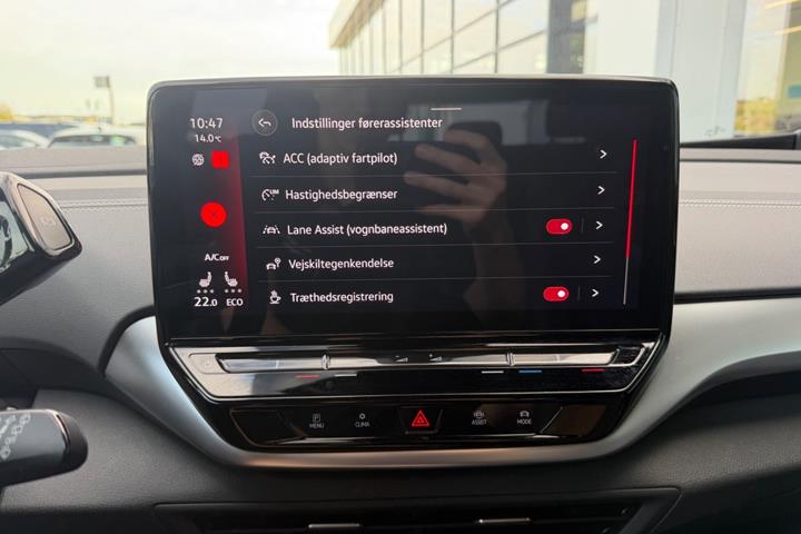Rød VW ID.4 fra 2023