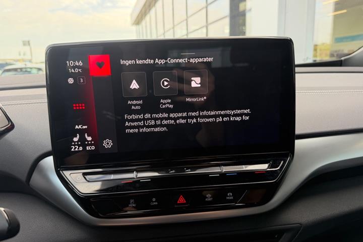 Rød VW ID.4 fra 2023