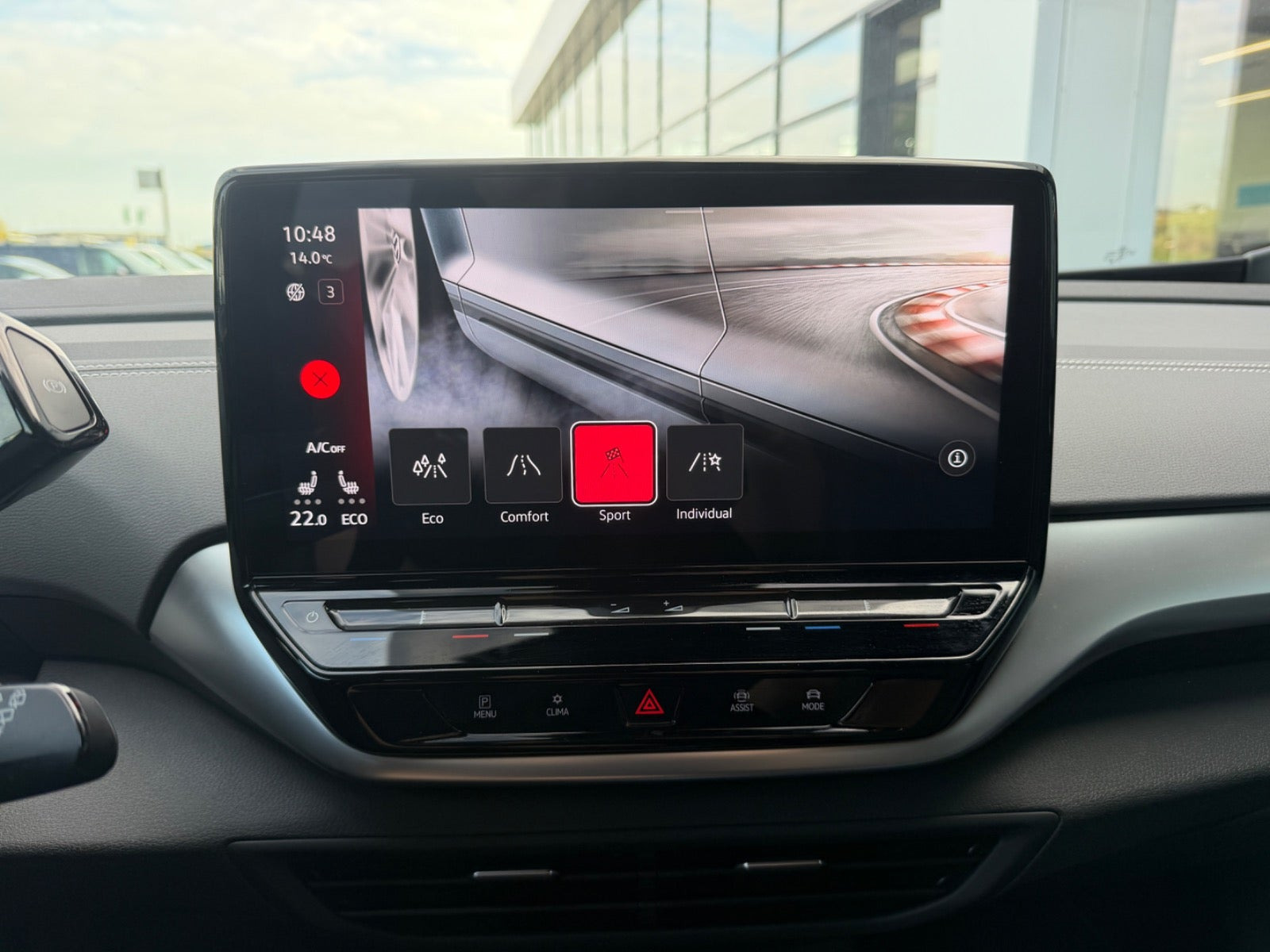 Rød VW ID.4 fra 2023