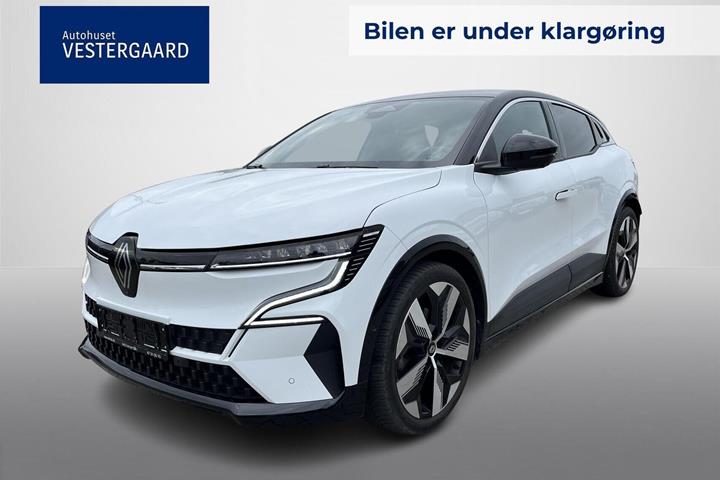 Hvid Renault Megane E-Tech fra 2024