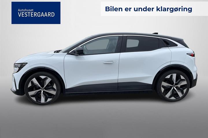 Hvid Renault Megane E-Tech fra 2024