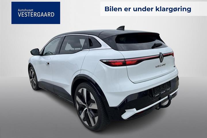 Hvid Renault Megane E-Tech fra 2024