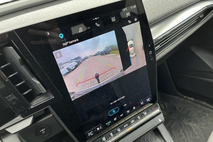 Hvid Renault Megane E-Tech fra 2024