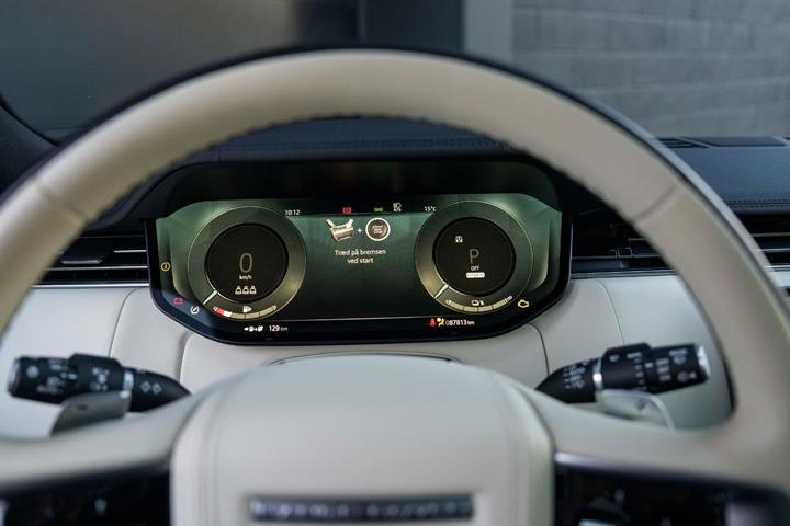Sort Land Rover Range Rover fra 2023