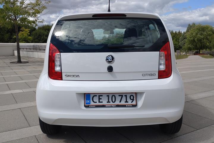 Hvid Skoda Citigo fra 2018
