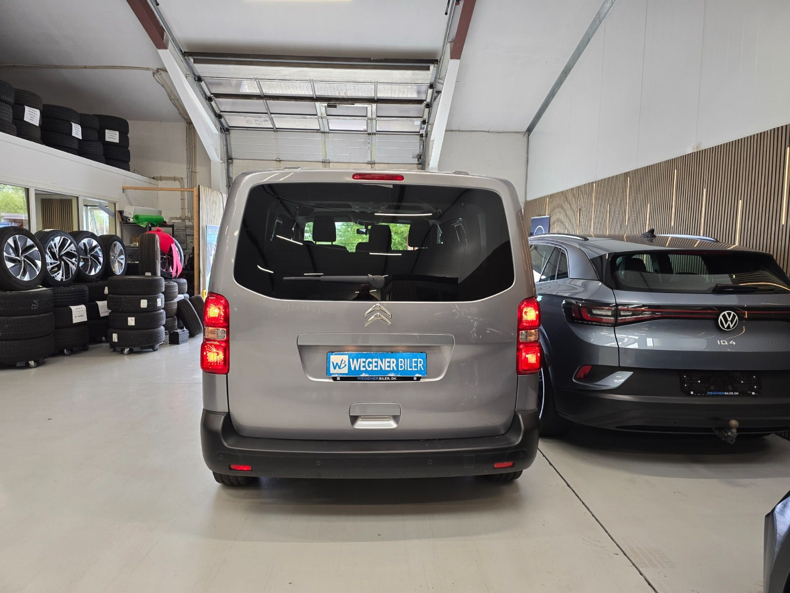 Sølv Citroën ë-SpaceTourer fra 2021