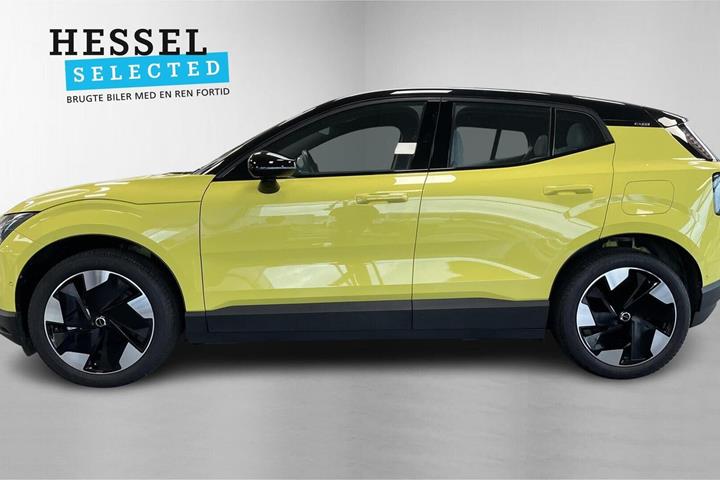 Gul Volvo EX30 fra 2024