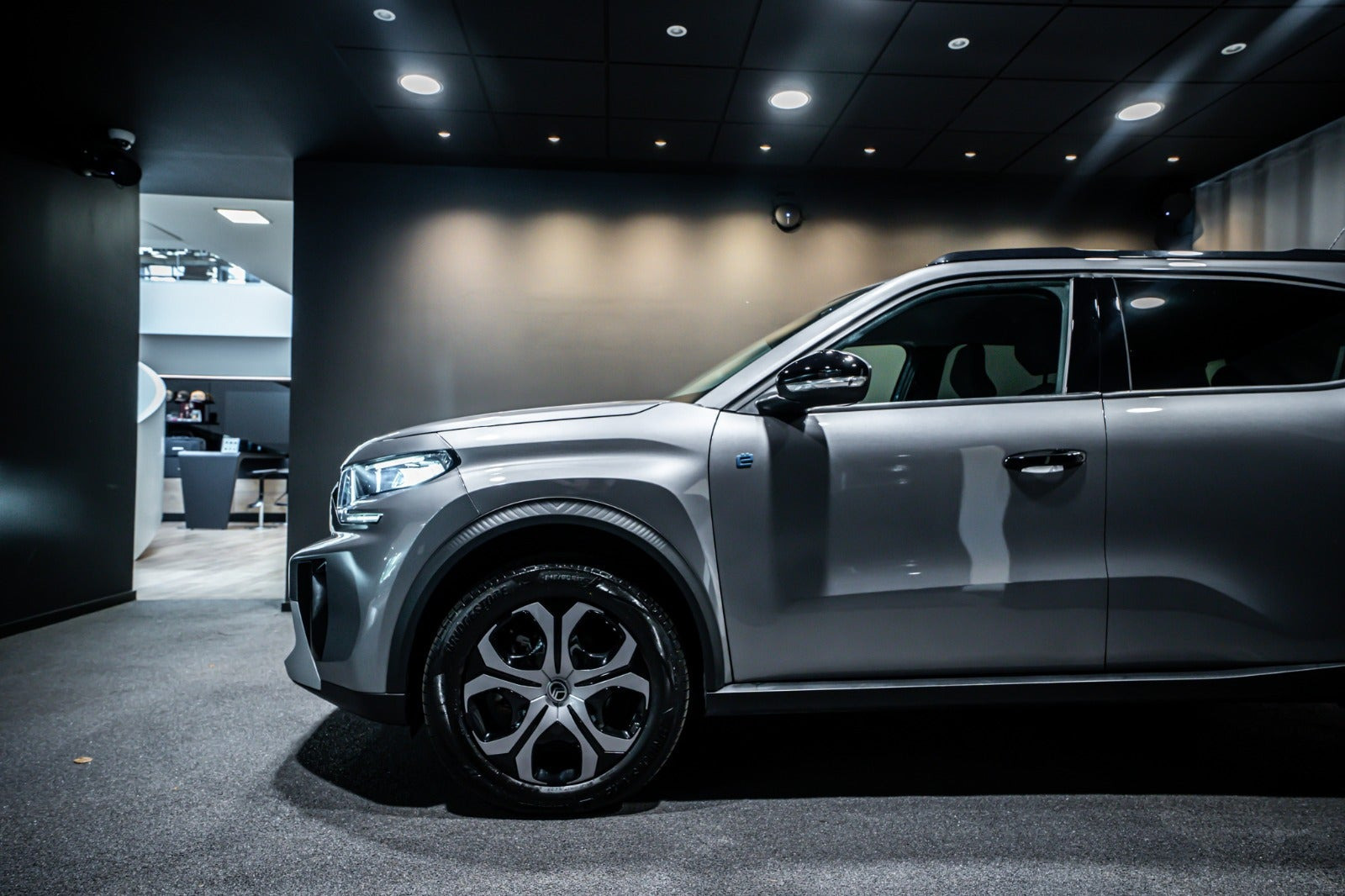 Grå Citroën e-C3 Aircross fra 2025