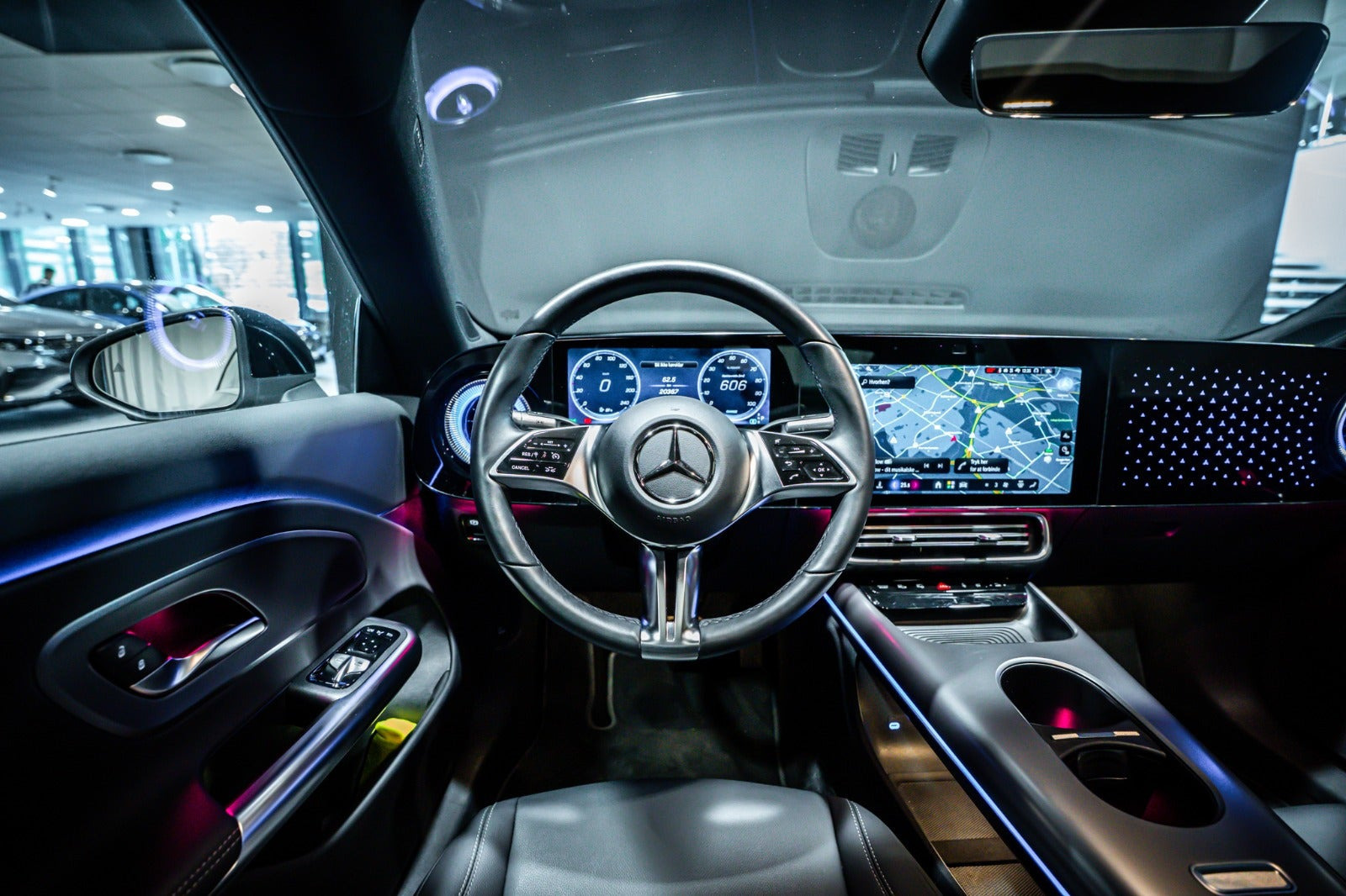 Sort Mercedes CLA250+ fra 2025