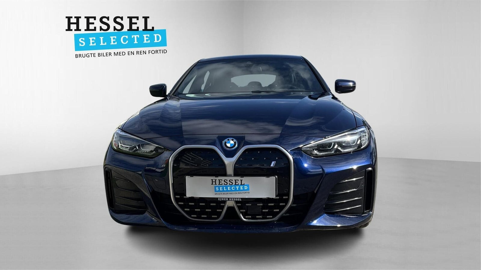 Blå BMW i4 fra 2023