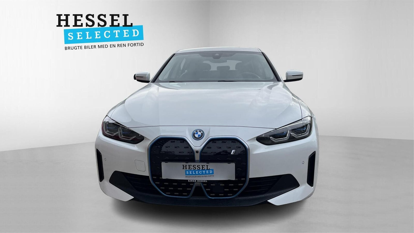 Sølv BMW i4 fra 2022