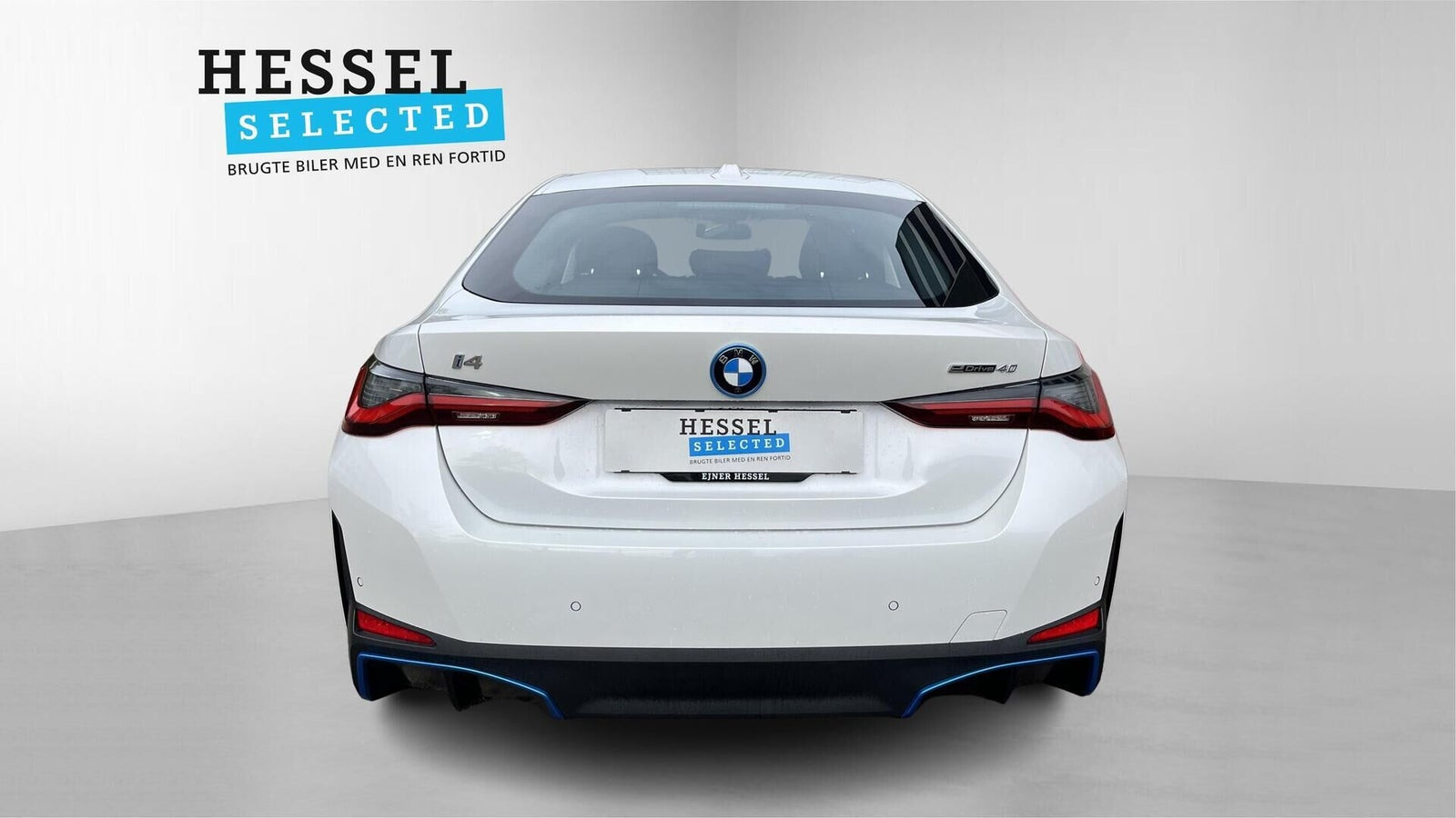Sølv BMW i4 fra 2022