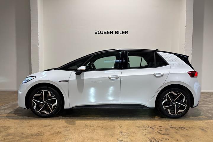 Hvid VW ID.3 fra 2021